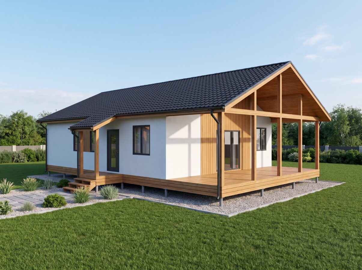 Проект «Айвар» 110 м²
