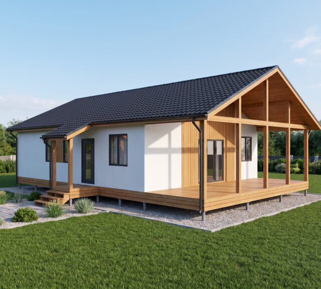Проект «Айвар» 110 м²