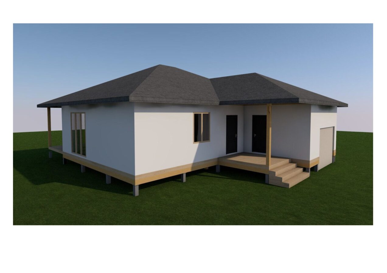Проект «с гаражом Лагуна» 143 м²
