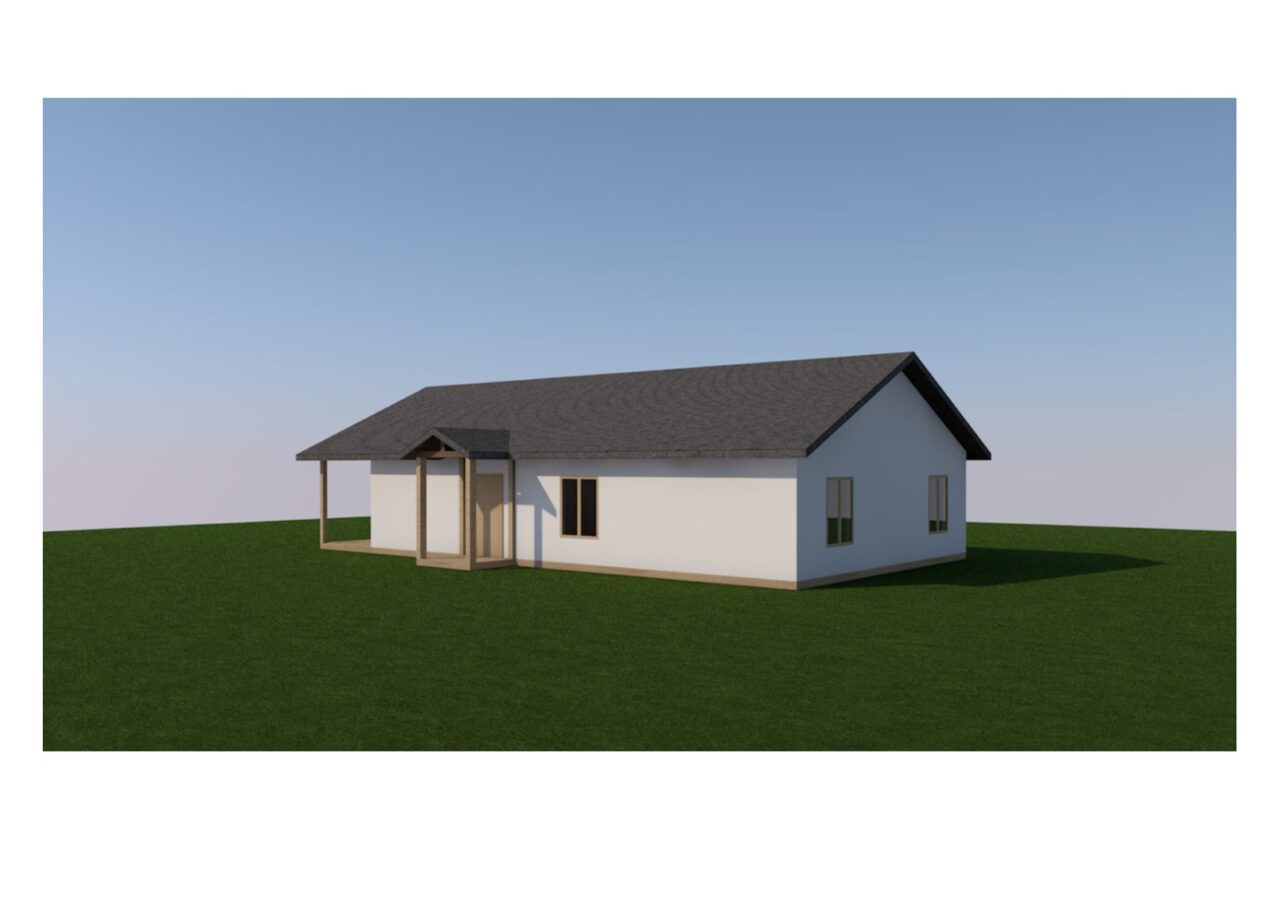 Проект «БАРН Иней» 126,11 м²