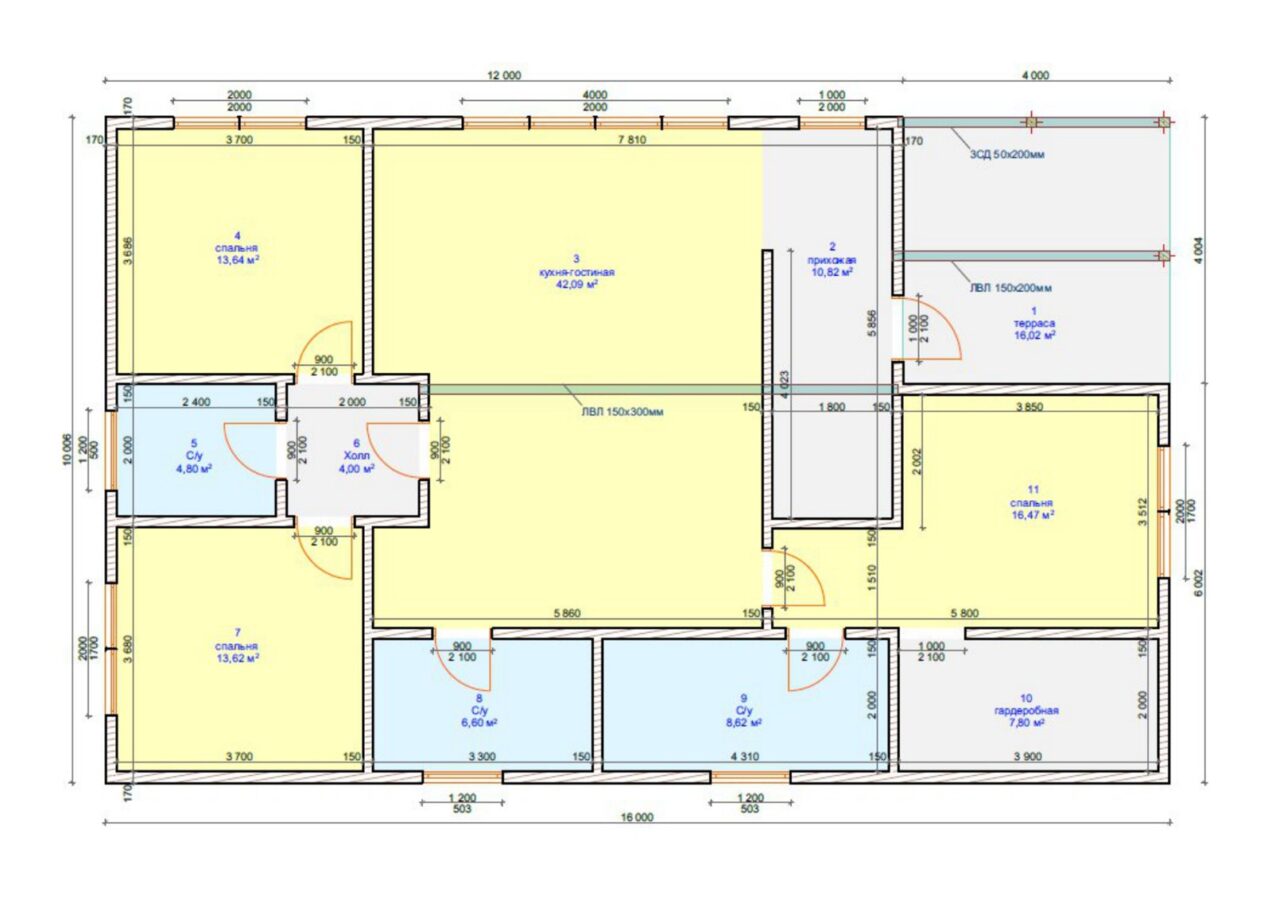 Проект «Расмус» 144,07 м²