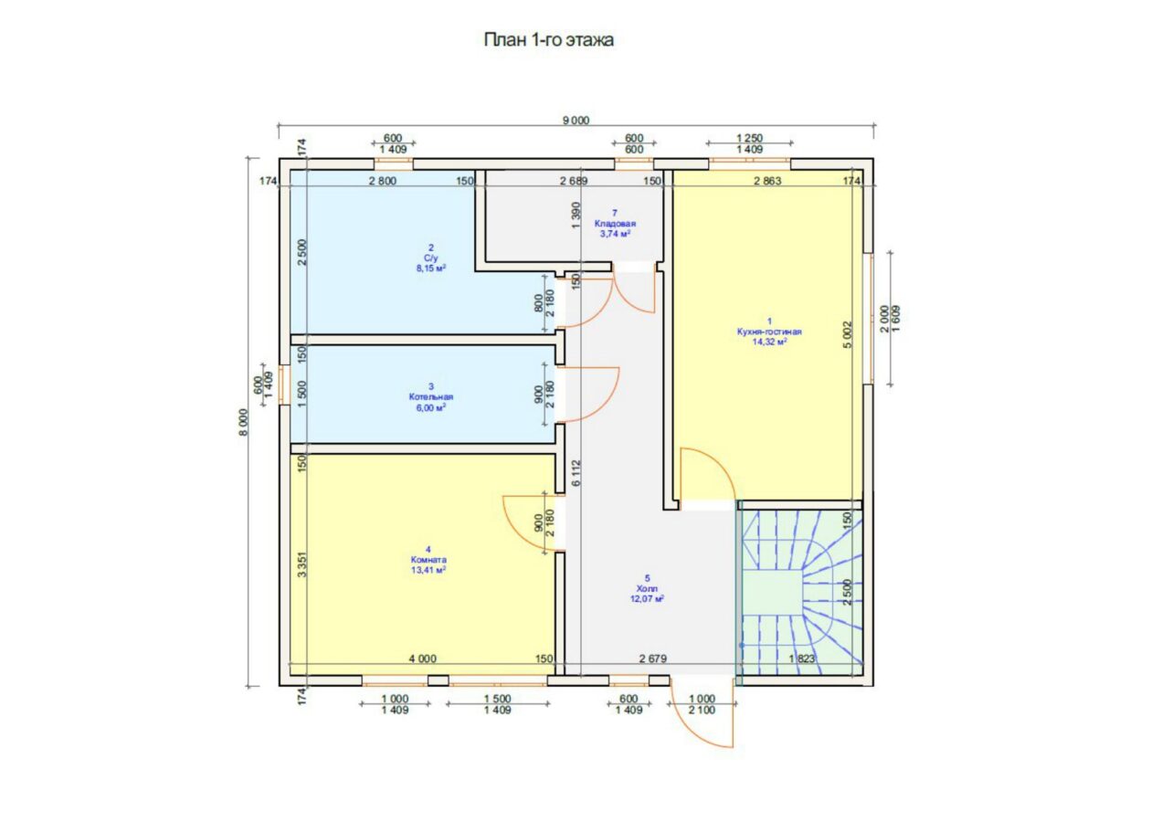 Проект «Альтум» 144 м²