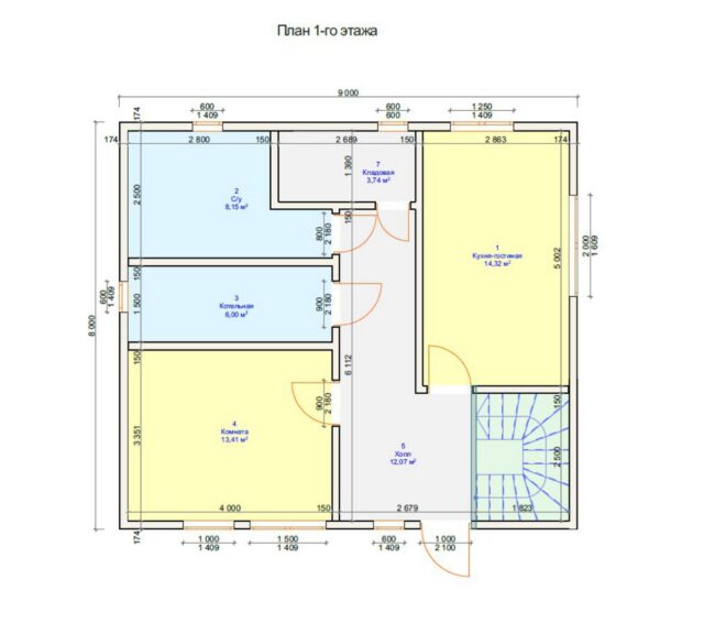 Проект «Альтум» 144 м²