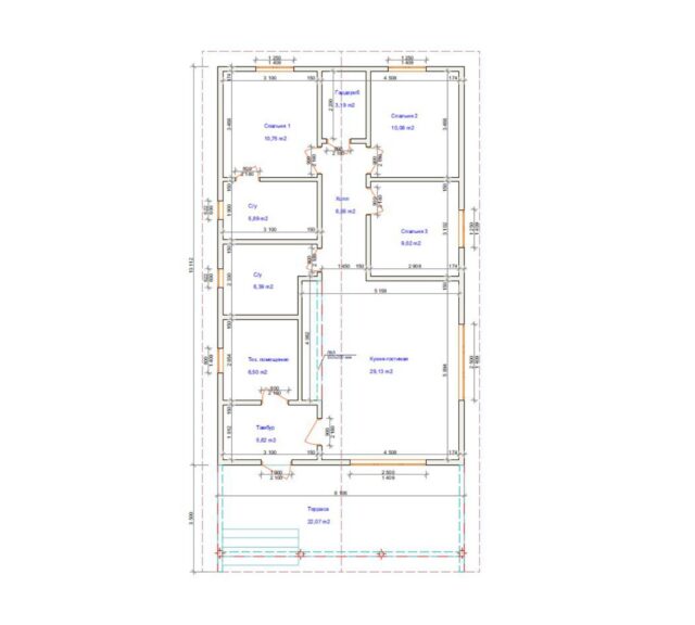 Проект «Истен» 106,29 м²
