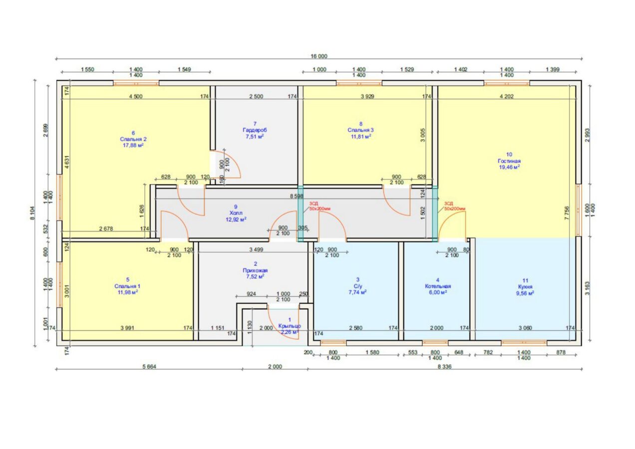 Проект «Манифест» 127,4 м²