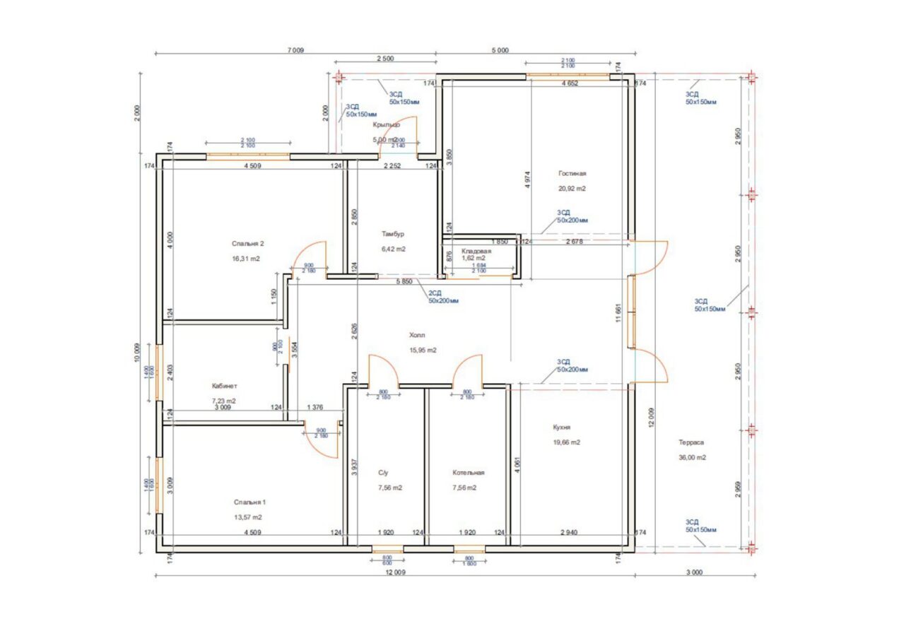 Проект «Элара» 130 м²