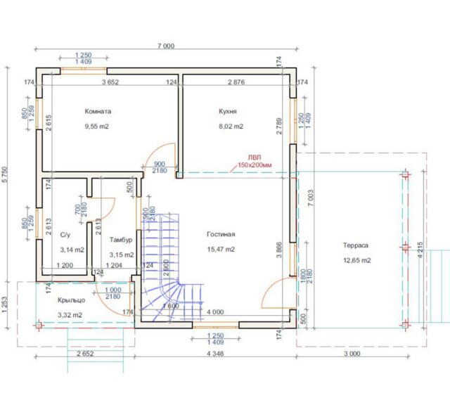 Проект «Капелла» 91 м²