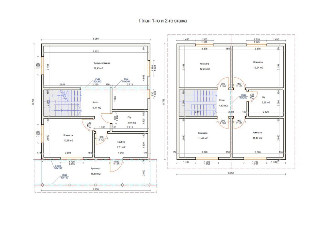 Проект «Обертон» 144 м²