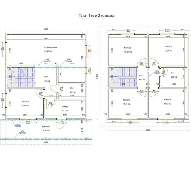 Проект «Обертон» 144 м²