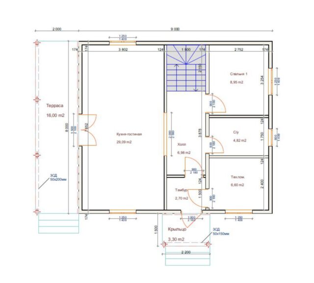 Проект «Селена» 144 м²