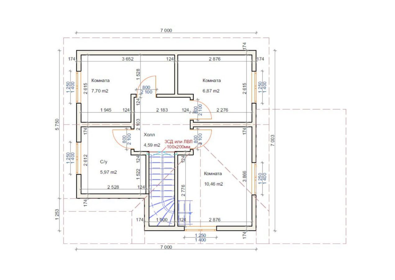 Проект «Капелла» 91 м²