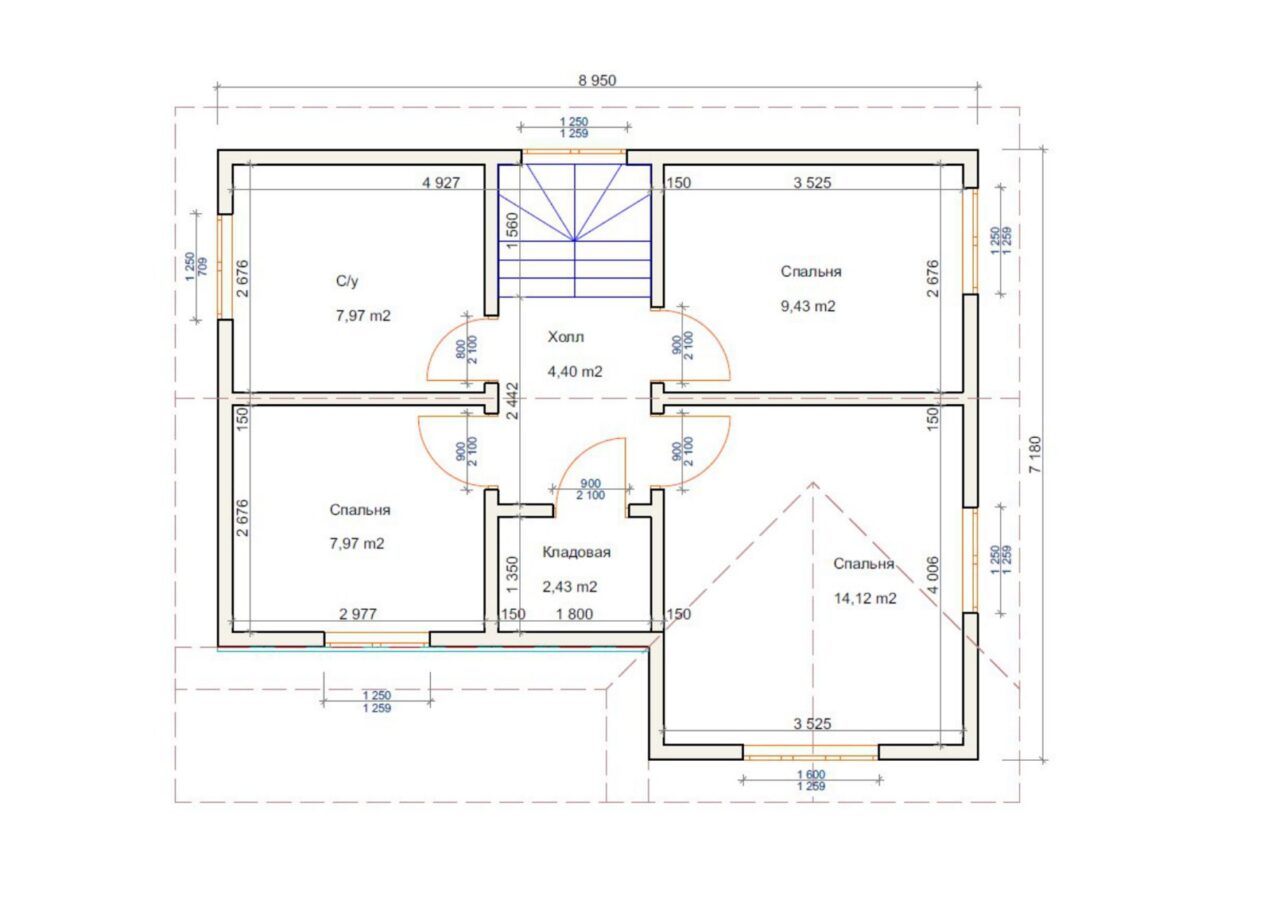 Проект «Иберис» 117,18 м²