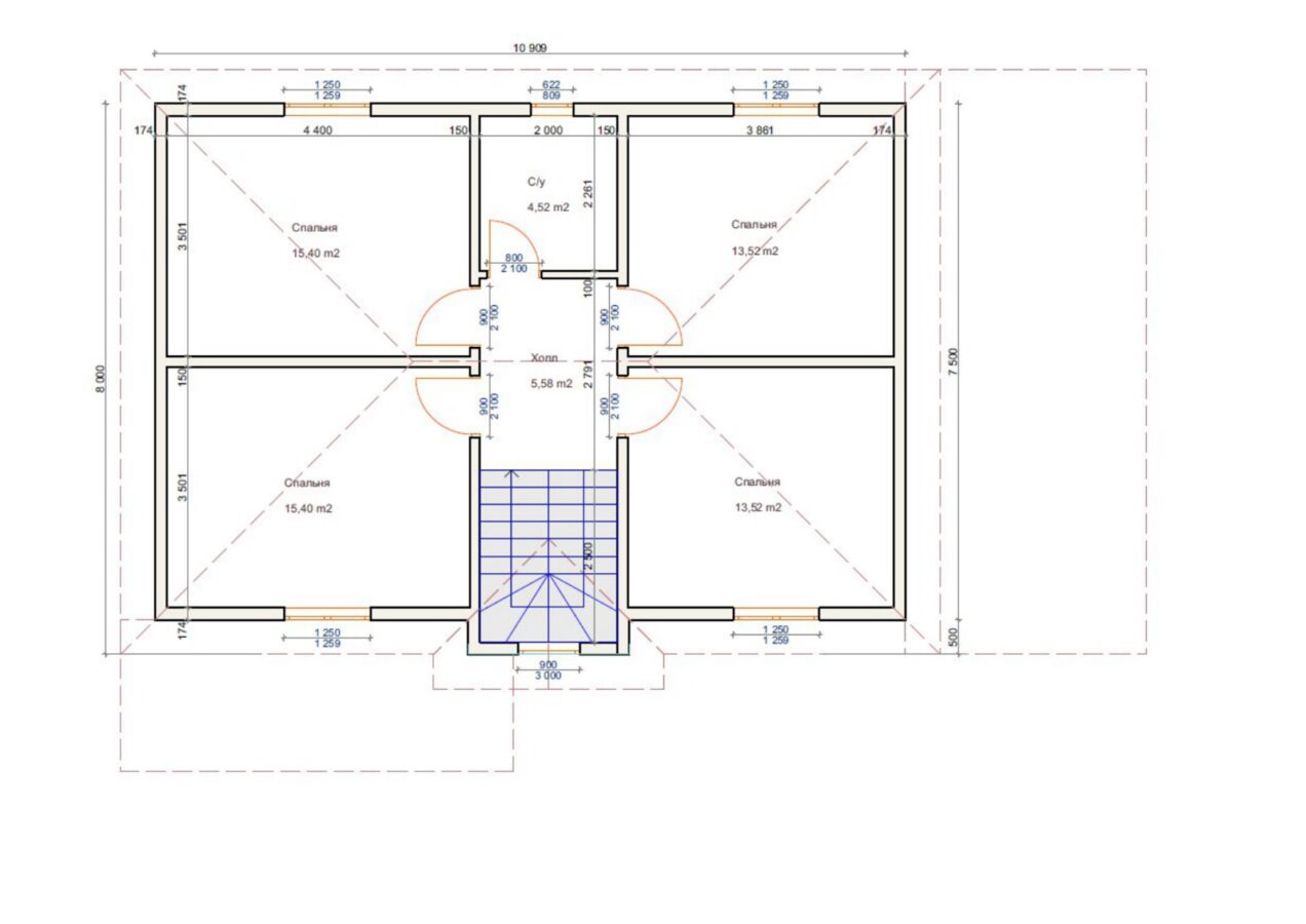 Проект «Резонанс» 170,23 м²