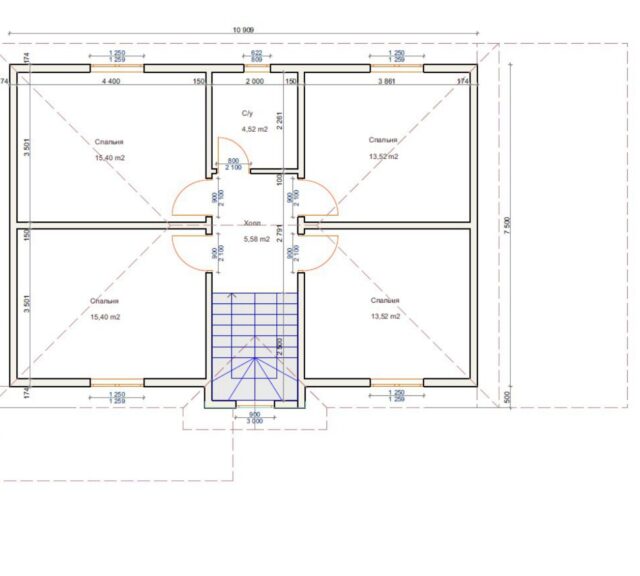 Проект «Резонанс» 170,23 м²